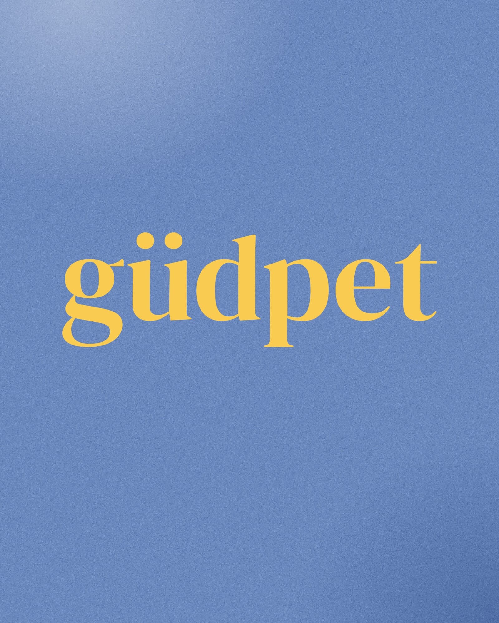 güdpet brand identity and pet care dashboard designed by Clarieo