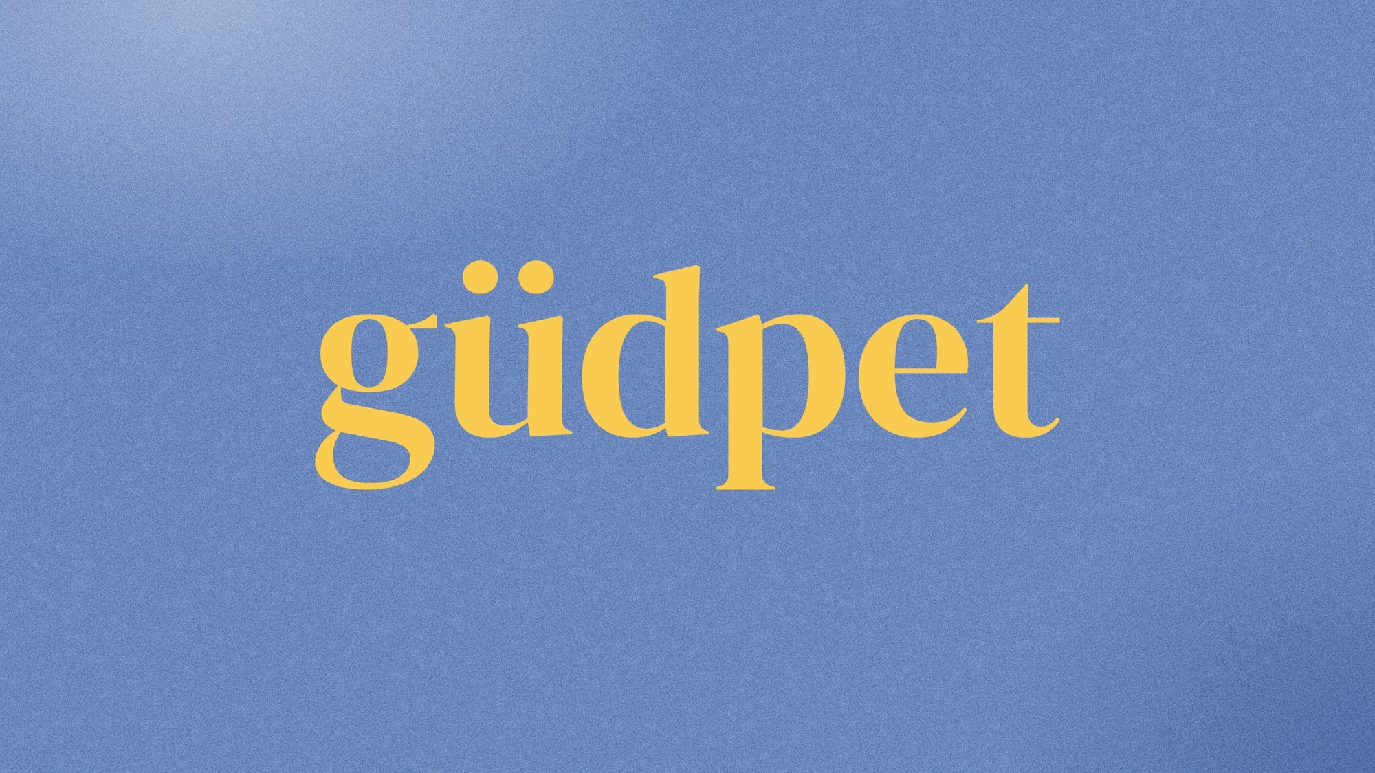 güdpet brand identity and pet care dashboard designed by Clarieo